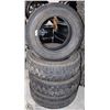 Image 1 : SET OF 4 HANKOOK 245/70R17 TIRES