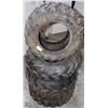 Image 1 : SET OF 4 MAXXIS ATV TIRES 80ATX25X10-12