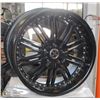 Image 1 : SET OF VERSANTE 20X9.5 BLACK FINISHED RIMS