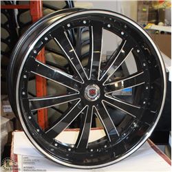 SET OF RED SPORT 22X9 RIMS
