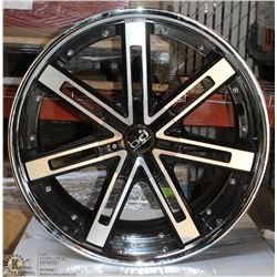 SET OF BLACK DIAMOND 20X10 RIMS