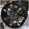 Image 1 : SET OF BLACK DIAMOND 20X10 RIMS