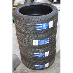 SET OF 4 RIMLESS ZENNA 245/35ZR19 XL TIRES