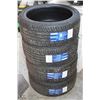 Image 1 : SET OF 4 RIMLESS ZENNA 245/35ZR19 XL TIRES