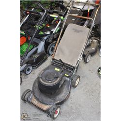 WOODWORKS CUT N VAC GAS POWER MOWER