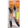 Image 1 : PAIR OF FISKARS HARDENED HAND TRIMMERS