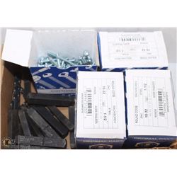 LOT OF NUMBER PUNCH OUTS & 1.5" 10-32 MACHINE