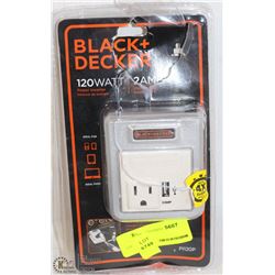 BLACK & DECKER 120W POWER INVERTER