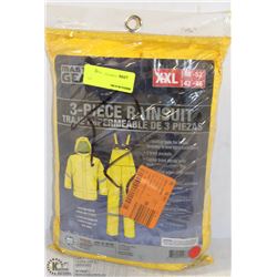 XXL MASTERGEAR 3PC RAIN SUIT