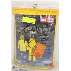 XXL MASTERGEAR 3PC RAIN SUIT