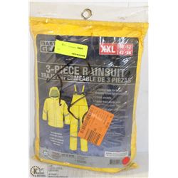 XXL MASTERGEAR 3PC RAIN SUIT