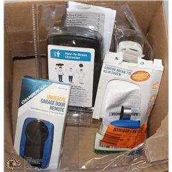 2 GARAGE DOOR OPENERS AND WEATHER FORECASTER