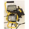 Image 1 : LOT OF 3 HALOGEN WORK LIGHTS IN VARIOUS SIZES
