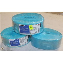 LOT OF 3 ECOLAB APEX PRESOAKED PUCKS