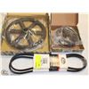 Image 1 : 2 FLY WHEELS AND 1 BELT DRIVE