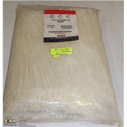 LOT OF 1000 CABLE 14-5/8" TIES