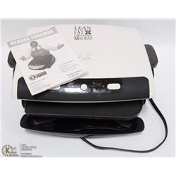 GEORGE FOREMAN LEAN MEAN FAT REDUCING GRILLING