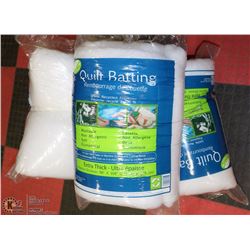 LOT OF 5 ECO FRIENDLY QUILT BATTING