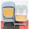Image 1 : SET OF FOUR " CLARIN " KID'S SIZE FOLDING CHAIRS