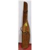 Image 1 : LEATHER HORSE SADDLE GUN CASE