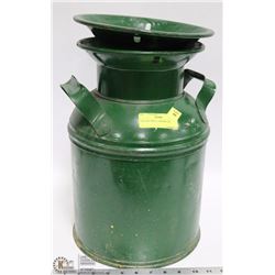 VINTAGE SMALL CREAM CAN