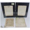 Image 1 : COLLECTION OF 4 ANTIQUE 1730'S - 1740'S LEGAL