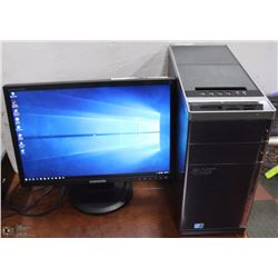 ACER DESKTOP wWIN 10 PRO/OFFICE 2016