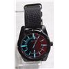 Image 1 : DIESEL GOOD COMPANY SHADED DIAL BLACK LEATHER MENS