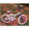 Image 1 : NEW LITTLE PRINCESS GIRLS BIKE WITH 16" WHEELS