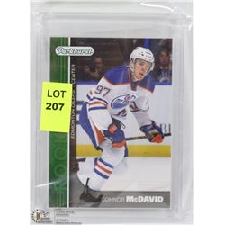 CONNOR MCDAVID PARKHURST ROOKIE CARD