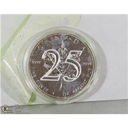 .999 -1 OZ $5.00 COIN 2013