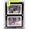 Image 1 : 2 FRAMED CANVAS CARDS BOBBY ORR AND GORDIE HOWE
