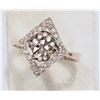 Image 2 : STERLING SILVER  CUBIC ZIRCONIA RING SIZE 9