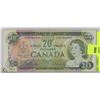Image 1 : 1969 CANADIAN $20 BILL
