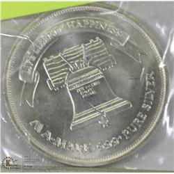 .999 SILVER 1-OZ LIBERTY BELL ROUND