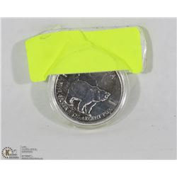 .999 -1 OZ $5.00 COIN 2011 ON CHOICE