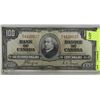 Image 1 : 1937 CANADIAN $100 BILL