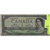 Image 1 : 1954 CANADIAN $1 DEVILS FACE BILL