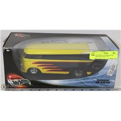 HOTWHEELS CUSTOMIZED VW DRAG BUS  SCALE 1:18