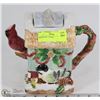 Image 1 : BIRDHOUSE  TEAPOT