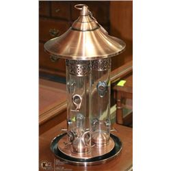 LARGE HANGING BIRDFEED - 22"H X 11"W