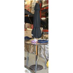 8 FOOT PATIO UMBRELLA /FULL MECHANISM /LED LIGHTS