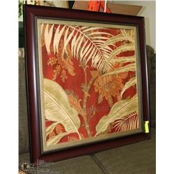 LARGE FRAMED PRINT OF MODERN ART MSRP 230 DOLLARS