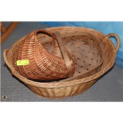 WICKER BASKET ASSORTMENT