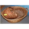 Image 1 : WICKER BASKET ASSORTMENT