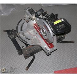 DELTA SLIDING MITRE SAW W/ FOLD UP STAND