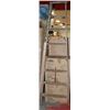 Image 1 : VINTAGE 8' WOOD STEP LADDER