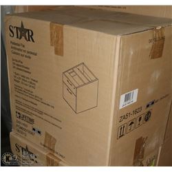 PAIR OF NEW STAR PEDESTAL FILING CABINETS