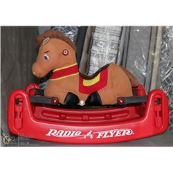 KIDS RADIO FLYER ROCKING HORSE