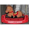 Image 1 : KIDS RADIO FLYER ROCKING HORSE